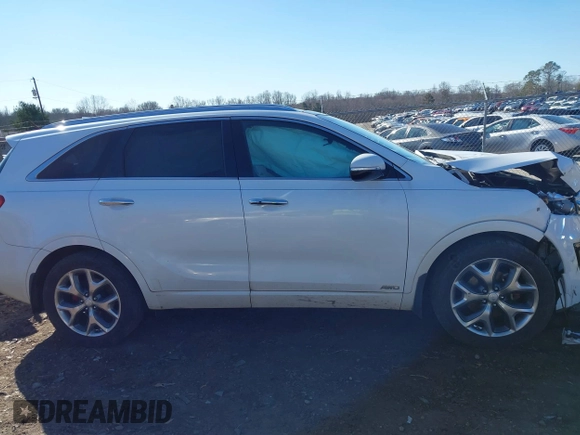 2016 Kia Sorento SX with VIN 5XYPKDA55GG174984, listed as a IAAI auction lot 41216303 with 142,875 mi miles. Bid and sale history available at carsss.com. Image 14.