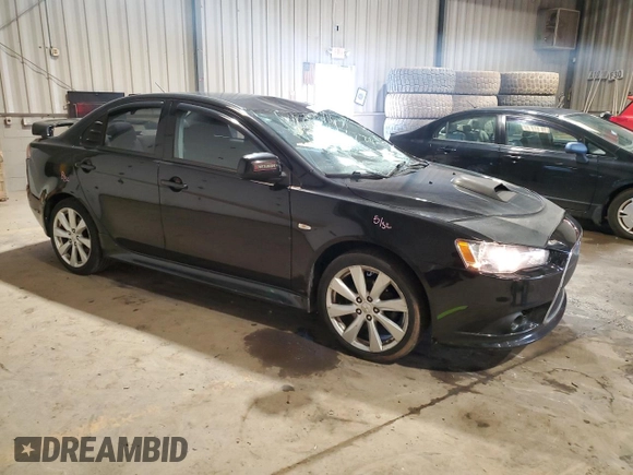 2014 Mitsubishi Lancer GT with VIN JA32U8FW1EU001082, listed as a Copart auction lot 49769595 with 169,995 mi miles and Salvage Title. Bid and sale history available at carsss.com. Image 4.