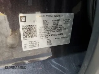 2017 Cadillac Escalade Premium Luxury z VIN 1GYS4CKJ0HR349052, wystawiony jako Copart lot #42430434 z przebiegiem 44 598 mil mil oraz Szkoda całkowita • Salvage title. Historia ofert i sprzedaży dostępna na DreamBid. Obrazek 15.