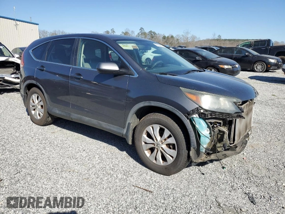 2013 Honda CR-V EX with VIN 5J6RM4H59DL053720, listed as a Copart auction lot 50169835 with 128,993 mi miles and Salvage Title. Bid and sale history available at carsss.com. Image 4.