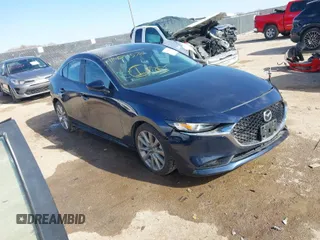 2019 Mazda 3 w/Select Pkg with VIN 3MZBPAAL1KM114606, listed as a IAAI auction lot 41424576 with 65,187 mi miles. Bid and sale history available at carsss.com. Image 1.