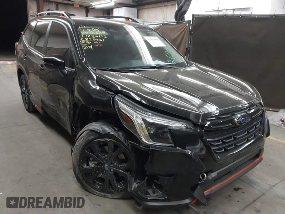2024 Subaru Forester Special Sports with VIN JF2SKAEC0RH403326, listed as a IAAI auction lot 42053901 with 12,583 mi miles and . Bid and sale history available at DreamBid. Image 1.