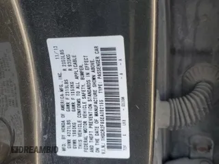 2014 Honda Accord Sedan EX-L with VIN 1HGCR2F85EA092155, listed as a Copart auction lot 49164215 with 0 mi miles and Salvage Title. Bid and sale history available at carsss.com. Image 13.