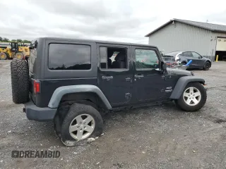 2012 Jeep Wrangler Unlimited Sport z VIN 1C4BJWDG9CL102626, wystawiony jako Copart lot #58421455 z przebiegiem 128 421 mil mil oraz Szkoda całkowita • Salvage title. Historia ofert i sprzedaży dostępna na DreamBid. Obrazek 3.