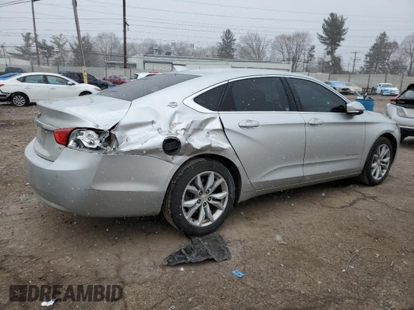 2017 Chevrolet Impala LT with VIN 1G1105SA9HU161936, listed as a Copart auction lot 46267295 with 179,637 mi miles and Salvage Title. Bid and sale history available at DreamBid. Image 3.