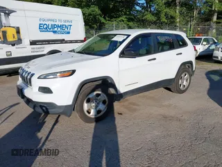 2016 Jeep Cherokee Sport with VIN 1C4PJMAB9GW143085, listed as a IAAI auction lot 42803158 with 268,076 mi miles and . Bid and sale history available at DreamBid. Image 2.