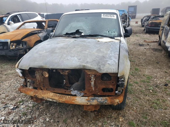 2007 Ford Ranger XL with VIN 1FTYR10D87PA00895, listed as a Copart auction lot 85802824 with 0 mi miles and Salvage Title. Bid and sale history available at carsss.com. Image 5.
