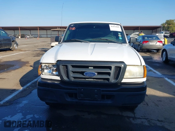 2005 Ford Ranger XL Fleet with VIN 1FTYR10E95PA65390, listed as a IAAI auction lot 41451049 with 162,858 mi miles. Bid and sale history available at carsss.com. Image 13.