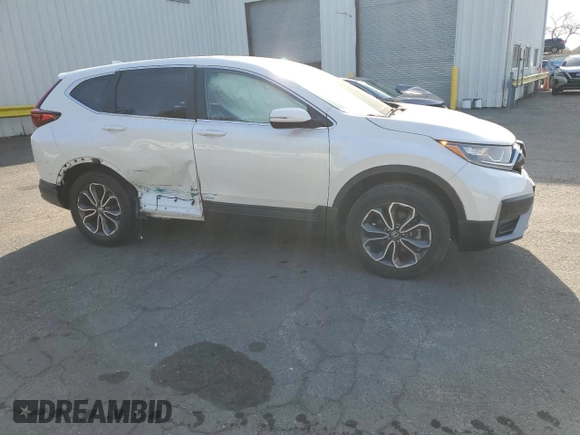 2022 Honda CR-V EX-L with VIN 2HKRW2H88NH604367, listed as a Copart auction lot 49181585 with 61,488 mi miles and Non repairable. Bid and sale history available at DreamBid. Image 4.