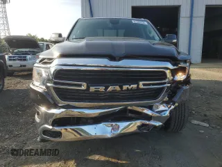 2020 Ram 1500 Big Horn with VIN 1C6RRFBG8LN297687, listed as a Copart auction lot 67943934 with 20,615 mi miles and Salvage Title. Bid and sale history available at carsss.com. Image 5.