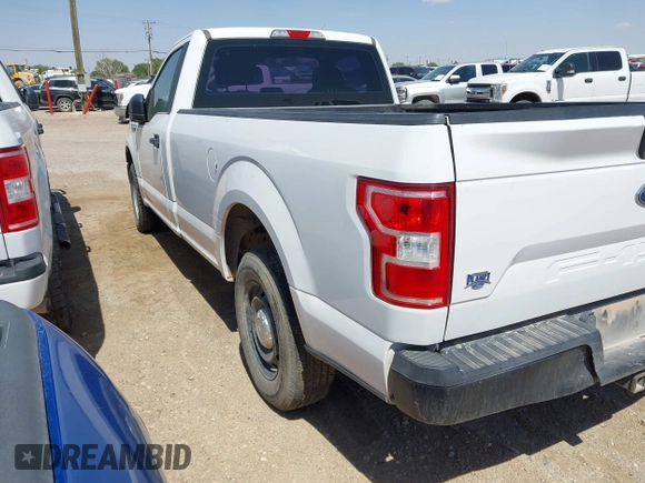 2020 Ford F-150 XL with VIN 1FTMF1CB4LKD16304, listed as a IAAI auction lot 41988616 with 143,493 mi miles and . Bid and sale history available at carsss.com. Image 3.