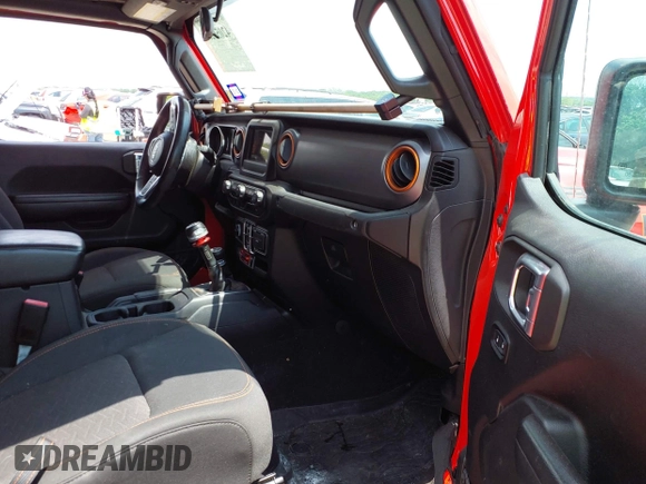 2021 Jeep Gladiator Mojave with VIN 1C6JJTEG6ML533927, listed as a IAAI auction lot 42056253 with 92,317 mi miles and . Bid and sale history available at DreamBid. Image 5.