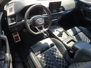 2018 Audi SQ5 Premium Plus with VIN WA1A4AFY8J2008827, listed as a Copart auction lot 70722004 with Not Provided miles and Salvage Title. Bid and sale history available at DreamBid. Image 8.