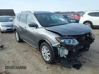 2017 Nissan Rogue SV with VIN KNMAT2MV9HP537448, listed as a IAAI auction lot 41609222 with 71,971 mi miles. Bid and sale history available at carsss.com. Image 1.