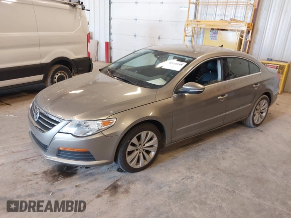 2012 Volkswagen CC Sport with VIN WVWMN7AN9CE508965, listed as a IAAI auction lot 42143188 with 129,205 mi miles. Bid and sale history available at carsss.com. Image 2.