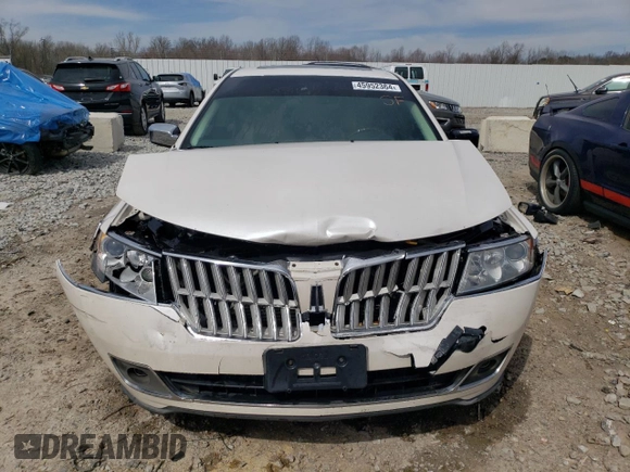 2012 Lincoln MKZ Hybrid with VIN 3LNDL2L30CR828740, listed as a Copart auction lot 42733455 with 205,479 mi miles and Non Repairable. Bid and sale history available at DreamBid. Image 5.