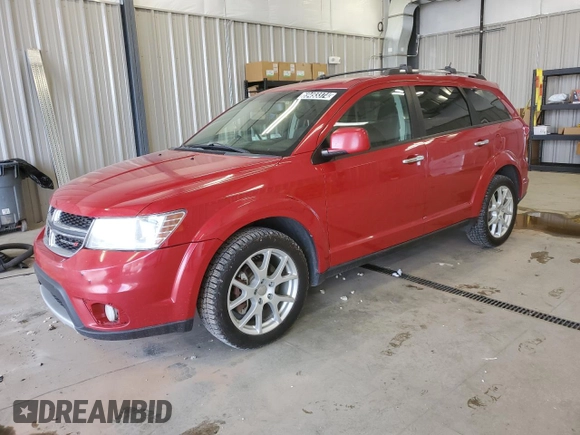 2017 Dodge Journey GT with VIN 3C4PDDFG1HT553527, listed as a Copart auction lot 69493374 with 158,557 mi miles and Clean title. Bid and sale history available at DreamBid. Image 1.