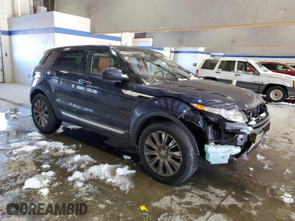 2015 Land Rover Range Rover Evoque Prestige with VIN SALVV2BG3FH984910, listed as a Copart auction lot 87200704 with 87,467 mi miles and Salvage title. Bid and sale history available at DreamBid. Image 4.