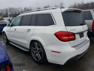 2017 Mercedes-Benz GLS 550 with VIN 4JGDF7DE1HA771048, listed as a Copart auction lot 39579594 with 87,394 mi miles and . Bid and sale history available at DreamBid. Image 2.
