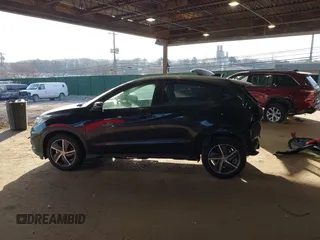 2022 Honda HR-V EX-L with VIN 3CZRU6H75NM705729, listed as a IAAI auction lot 41305988 with 27,789 mi miles. Bid and sale history available at carsss.com. Image 15.