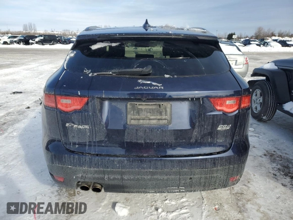 2018 Jaguar F-Pace 20d Premium with VIN SADCJ2FN5JA263559, listed as a Copart auction lot 44557235 with 135,135 mi miles and Clean Title. Bid and sale history available at DreamBid. Image 6.