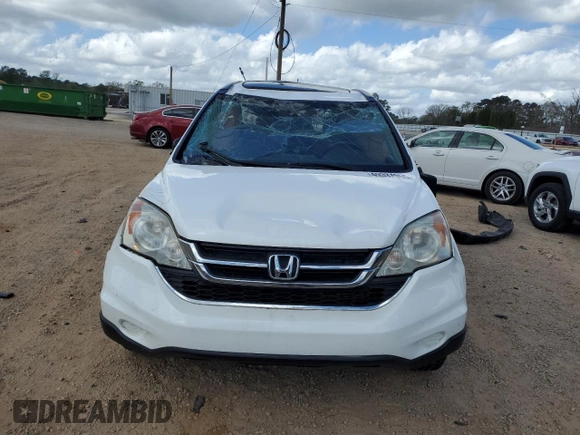 2011 Honda CR-V EX with VIN 3CZRE3H56BG702407, listed as a Copart auction lot 49337055 with 76,957 mi miles and Salvage Title. Bid and sale history available at DreamBid. Image 5.
