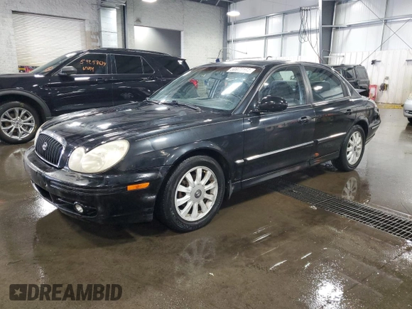 2004 Hyundai Sonata GLS with VIN KMHWF35H74A065531, listed as a Copart auction lot 58972164 with 96,352 mi miles and Salvage Title. Bid and sale history available at carsss.com. Image 1.