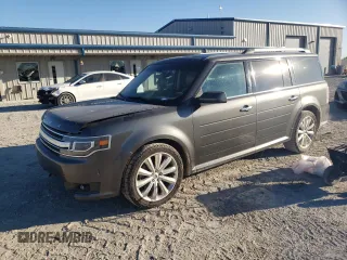 2018 Ford Flex Limited EcoBoost with VIN 2FMHK6DT9JBA22529, listed as a Copart auction lot 75932804 with 120,214 mi miles and Salvage Title. Bid and sale history available at carsss.com. Image 1.