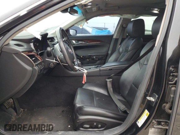 2014 Cadillac CTS Luxury RWD with VIN 1G6AR5SX7E0185501, listed as a Copart auction lot 44341465 with 112,931 mi miles and Salvage Title. Bid and sale history available at carsss.com. Image 7.