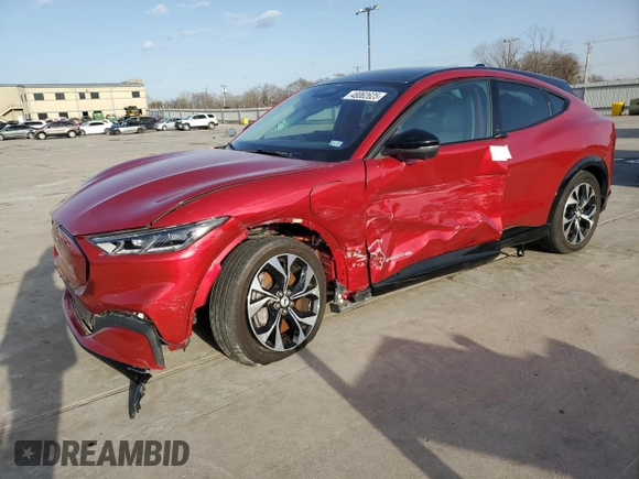2022 Ford Mustang Mach-E Premium с VIN 3FMTK3SS4NMA01093, выставлен на аукционе Copart как лот 48062625 с пробегом 19 762 миль миль и Списание • Salvage title. История ставок и продаж доступна на DreamBid. Изображение 1.