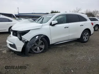 2020 Acura MDX with VIN 5J8YD4H31LL047734, listed as a Copart auction lot 43606185 with 0 mi miles and Salvage Title. Bid and sale history available at carsss.com. Image 1.