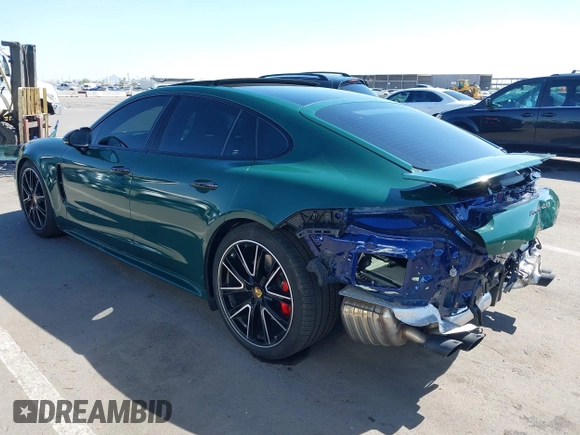 2020 Porsche Panamera GTS with VIN WP0AG2A71LL145641, listed as a IAAI auction lot 42096721 with 45,469 mi miles and . Bid and sale history available at DreamBid. Image 3.