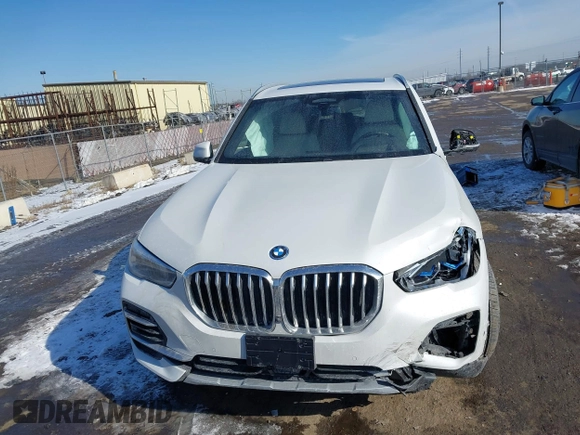 2023 BMW X5 xDrive45e with VIN 5UXTA6C00P9P14126, listed as a IAAI auction lot 41553162 with 36,654 mi miles. Bid and sale history available at carsss.com. Image 12.