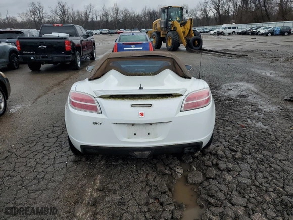 2007 Saturn Sky with VIN 1G8MB35B87Y108007, listed as a Copart auction lot 87185194 with 70,910 mi miles and Non Repairable. Bid and sale history available at carsss.com. Image 6.