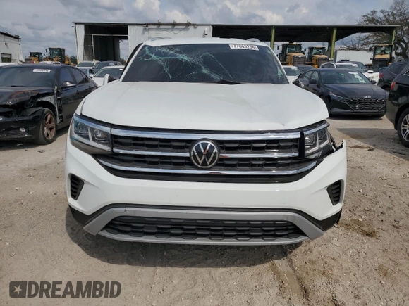 2022 Volkswagen Atlas SE with VIN 1V2LC2CA9NC209830, listed as a Copart auction lot 77863234 with 44,934 mi miles and Non repairable. Bid and sale history available at DreamBid. Image 5.