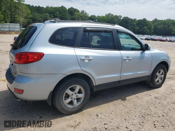 2007 Hyundai Santa Fe GLS with VIN 5NMSG73D37H058349, listed as a Copart auction lot 63931415 with 201,843 mi miles and Clean title. Bid and sale history available at DreamBid. Image 3.