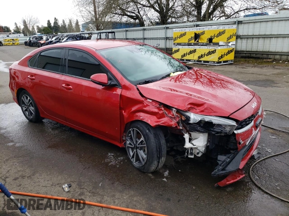 2022 Kia Forte LXS with VIN 3KPF24ADXNE475893, listed as a Copart auction lot 45567325 with 31,664 mi miles and Clean Title. Bid and sale history available at DreamBid. Image 4.
