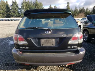 2001 Lexus RX 300 with VIN JTJHF10U110169565, listed as a Copart auction lot 81004264 with 200,863 mi miles and Clean Title. Bid and sale history available at carsss.com. Image 6.