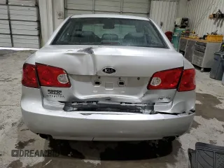 2007 Kia Optima EX with VIN KNAGE124275127221, listed as a Copart auction lot 46538705 with 229,606 mi miles and Salvage Title. Bid and sale history available at carsss.com. Image 6.