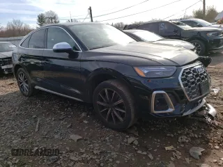 2022 Audi SQ5 Sportback Premium with VIN WA114AFY9N2035881, listed as a Copart auction lot 46407743 with 14,901 mi miles and . Bid and sale history available at DreamBid. Image 4.