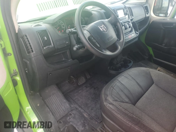 2015 Ram ProMaster Cargo with VIN 3C6URVJG2FE508297, listed as a Copart auction lot 51766425 with 146,276 mi miles and Salvage Title. Bid and sale history available at carsss.com. Image 8.