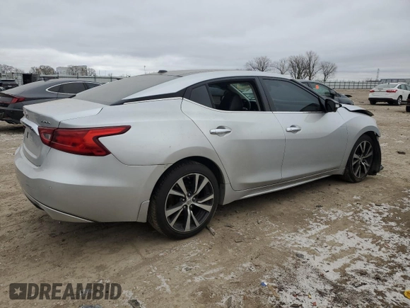 2016 Nissan Maxima SL with VIN 1N4AA6AP1GC381114, listed as a Copart auction lot 41390465 with 91,362 mi miles and Salvage Title. Bid and sale history available at DreamBid. Image 3.