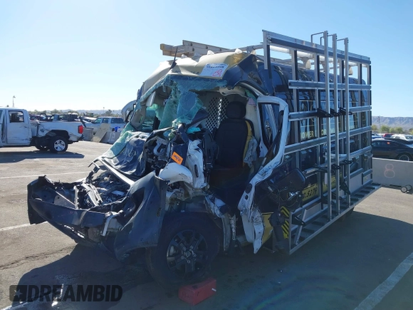2023 Ram ProMaster Cargo with VIN 3C6LRVDG3PE538899, listed as a IAAI auction lot 41815998 with Not Provided miles. Bid and sale history available at carsss.com. Image 2.