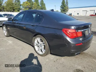 2011 BMW 7 Series 750i with VIN WBAKA8C58BCY37296, listed as a Copart auction lot 80540904 with 158,632 mi miles and Clean title. Bid and sale history available at DreamBid. Image 2.