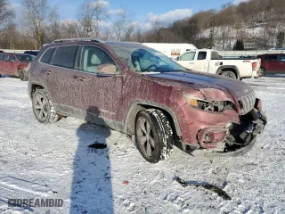 2019 Jeep Cherokee Limited with VIN 1C4PJMDX9KD282712, listed as a Copart auction lot 88739075 with 116,003 mi miles and Salvage Title. Bid and sale history available at carsss.com. Image 4.