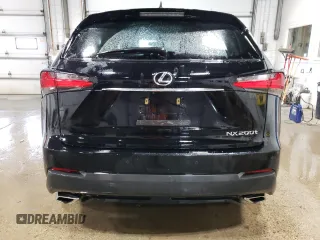 2016 Lexus NX 200t with VIN JTJBARBZ3G2055821, listed as a Copart auction lot 53567455 with 52,458 mi miles and Salvage title. Bid and sale history available at DreamBid. Image 6.