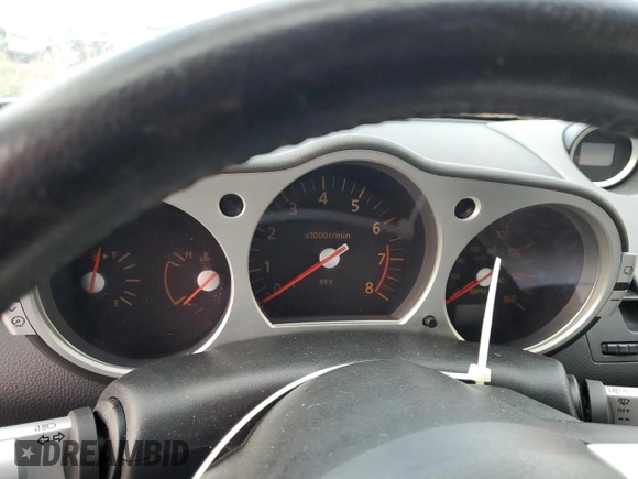 2003 Nissan 350Z with VIN JN1AZ34D53T119693, listed as a Copart auction lot 74850044 with Not Provided miles and Salvage Title. Bid and sale history available at DreamBid. Image 9.