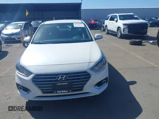 2022 Hyundai Accent SE with VIN 3KPC24A61NE178497, listed as a IAAI auction lot 41814752 with 21,267 mi miles. Bid and sale history available at carsss.com. Image 12.