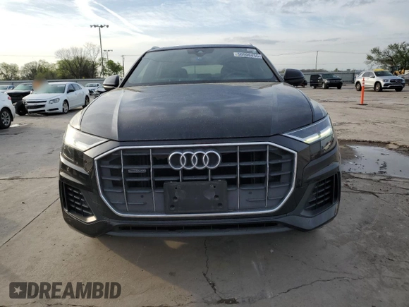 2019 Audi Q8 Premium z VIN WA1AVAF11KD016323, wystawiony jako Copart lot #50900455 z przebiegiem 85 415 mil mil oraz Tytuł czysty. Historia ofert i sprzedaży dostępna na DreamBid. Obrazek 5.