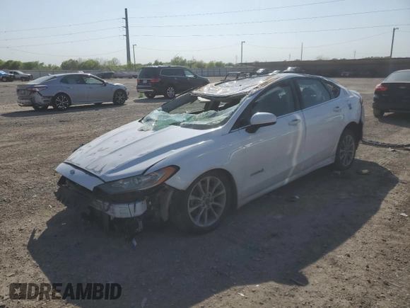 2017 Ford Fusion Hybrid SE с VIN 3FA6P0LU8HR356816, выставлен на аукционе Copart как лот 51005915 с пробегом Не указан миль и Списание • Salvage title. История ставок и продаж доступна на DreamBid. Изображение 1.